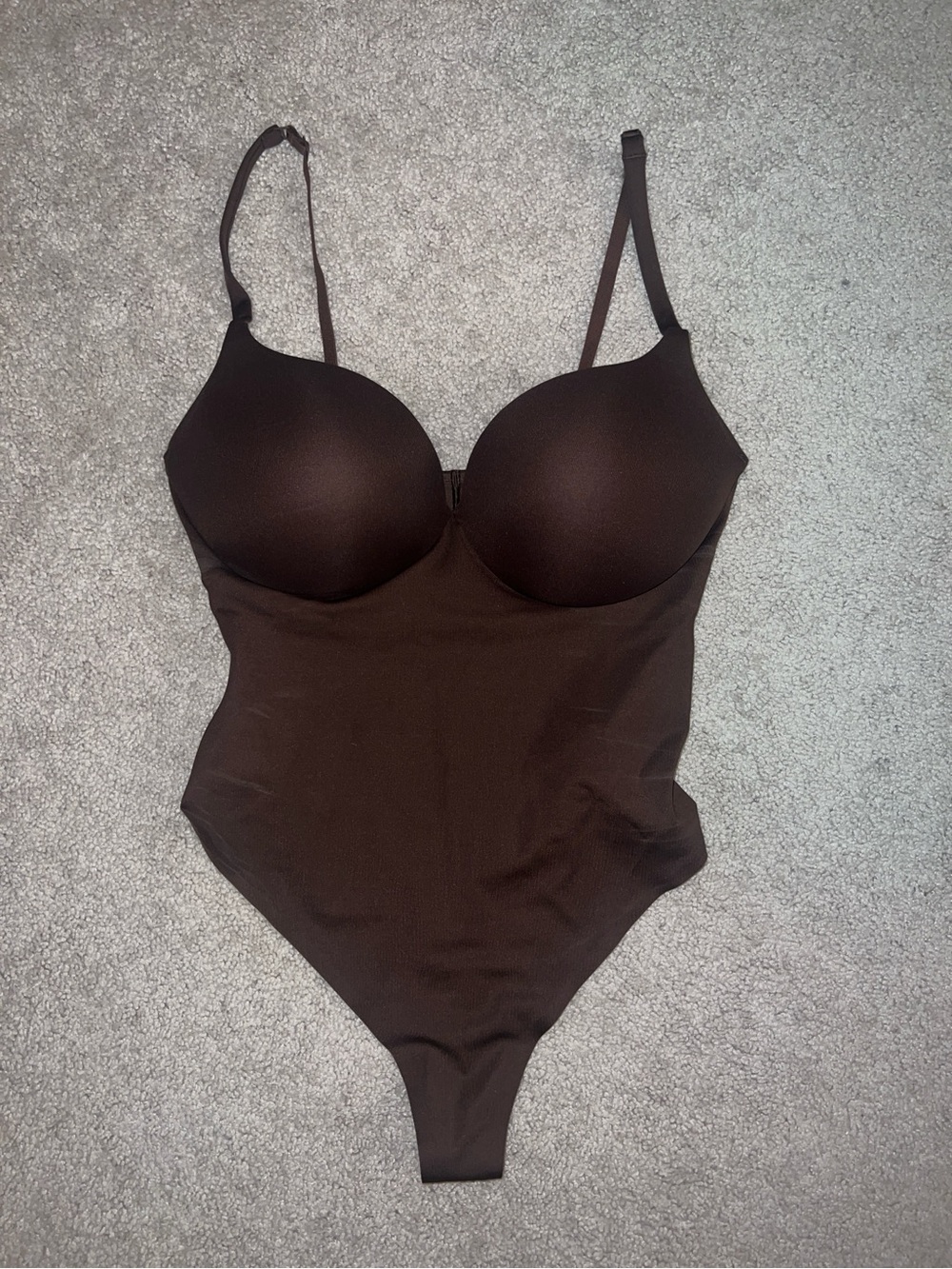 SKIMS ultimate body push up thong bodysuit